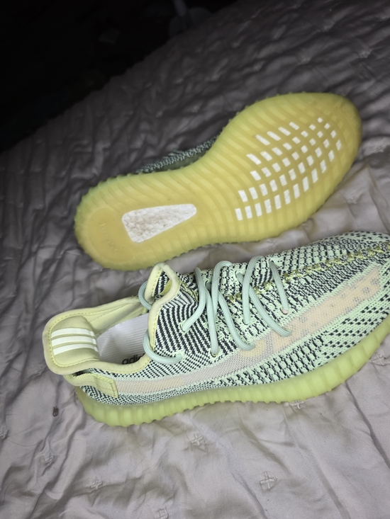 Yeezy Yeezreel Boost 350 V2 Green Glow Athletic Shoes main image 3